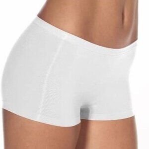 barely there Flawless Fit Microfiber White Boyshort Panty Size M/6